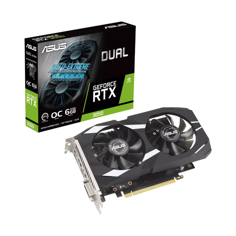 VGA(การ์ดจอ) PALIT GEFORCE RTX 3050 STORM X 6GB GDDR6